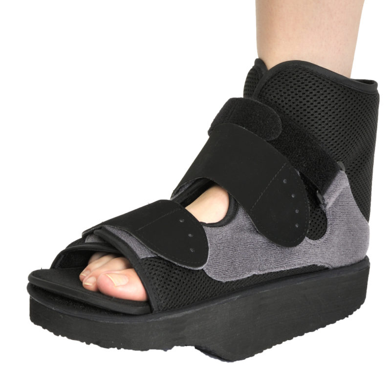 hard soled shoes construction site