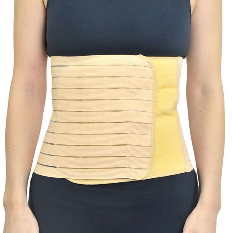 6007 Ribbed Abdominal Binder Ortho Active