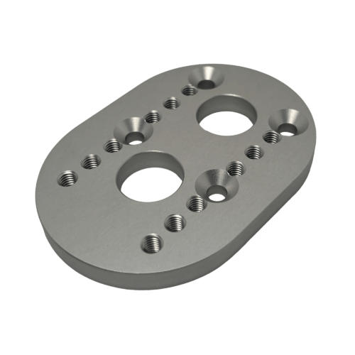 4 Hole Offset Plate