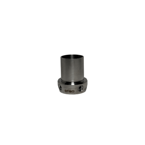 Tube w/Pyramid Receiver, 45mm, SS