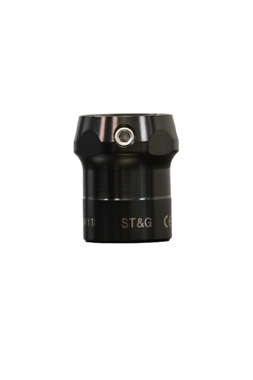 1212T Tube Clamp, Titanium, 30mm (Black)
