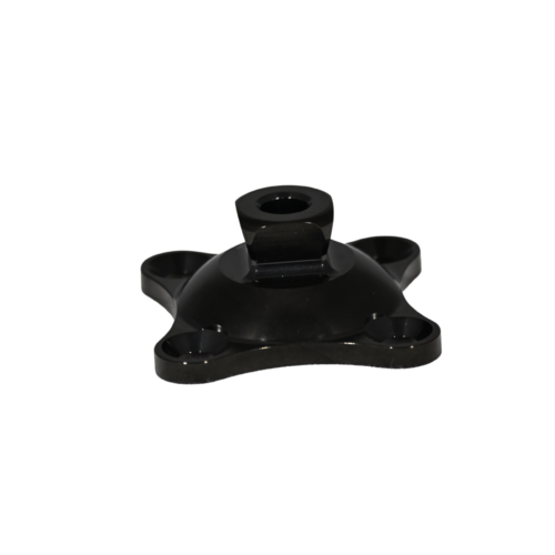 4 Hole Connector, Pyramid, Ti (Black)