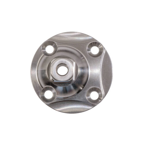 Linear Offset 4 Hole Pyramid with Round Base, Ti